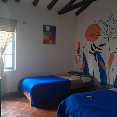 Alegria Hostel Villa de Leyva Buitenkant foto