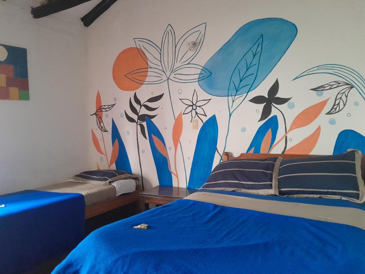 Alegria Hostel Villa de Leyva Buitenkant foto