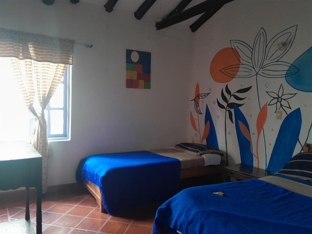 Alegria Hostel Villa de Leyva Buitenkant foto