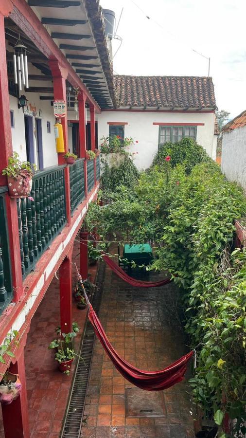 Alegria Hostel Villa de Leyva Buitenkant foto