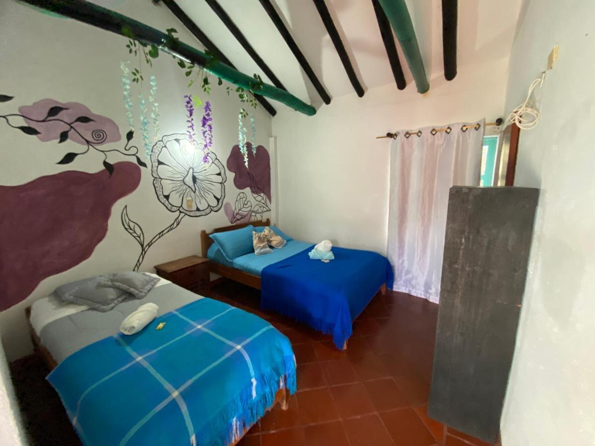 Alegria Hostel Villa de Leyva Buitenkant foto