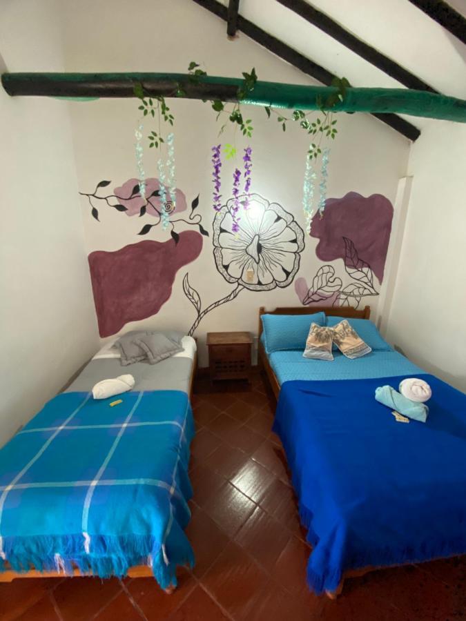 Alegria Hostel Villa de Leyva Buitenkant foto