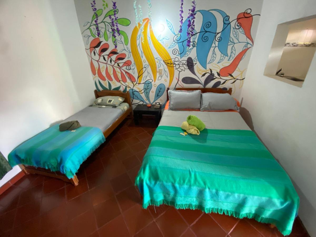 Alegria Hostel Villa de Leyva Buitenkant foto