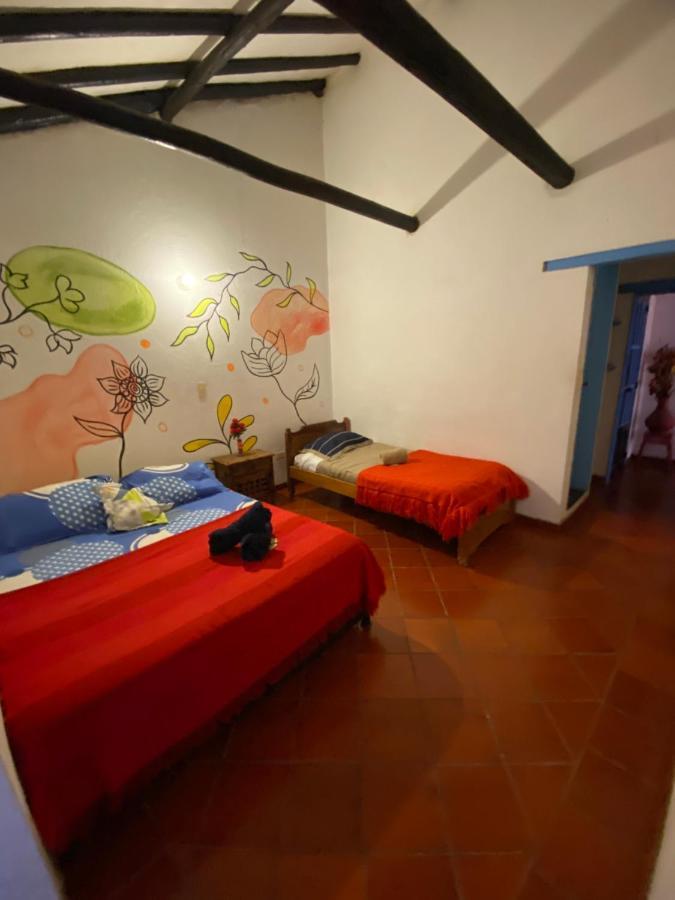 Alegria Hostel Villa de Leyva Buitenkant foto