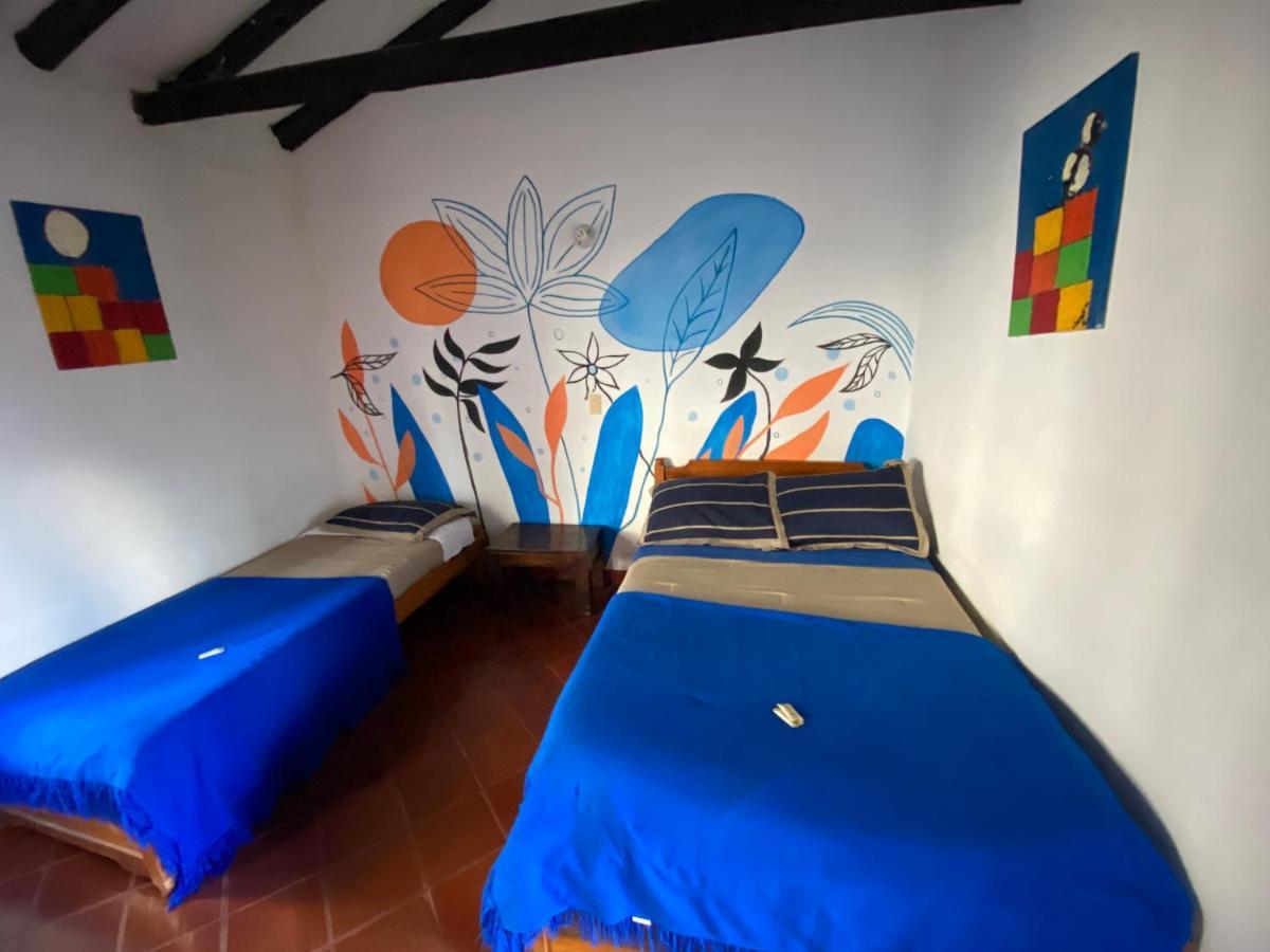 Alegria Hostel Villa de Leyva Buitenkant foto