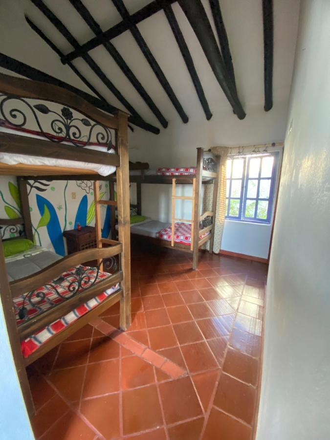 Alegria Hostel Villa de Leyva Buitenkant foto
