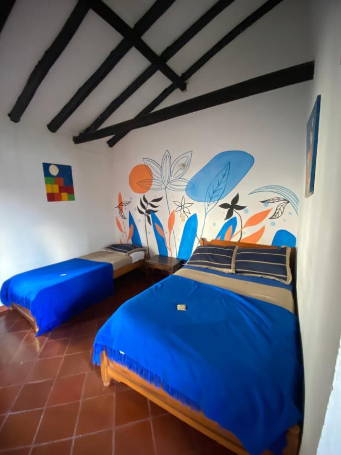 Alegria Hostel Villa de Leyva Buitenkant foto