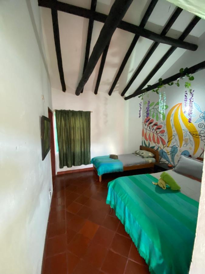 Alegria Hostel Villa de Leyva Buitenkant foto