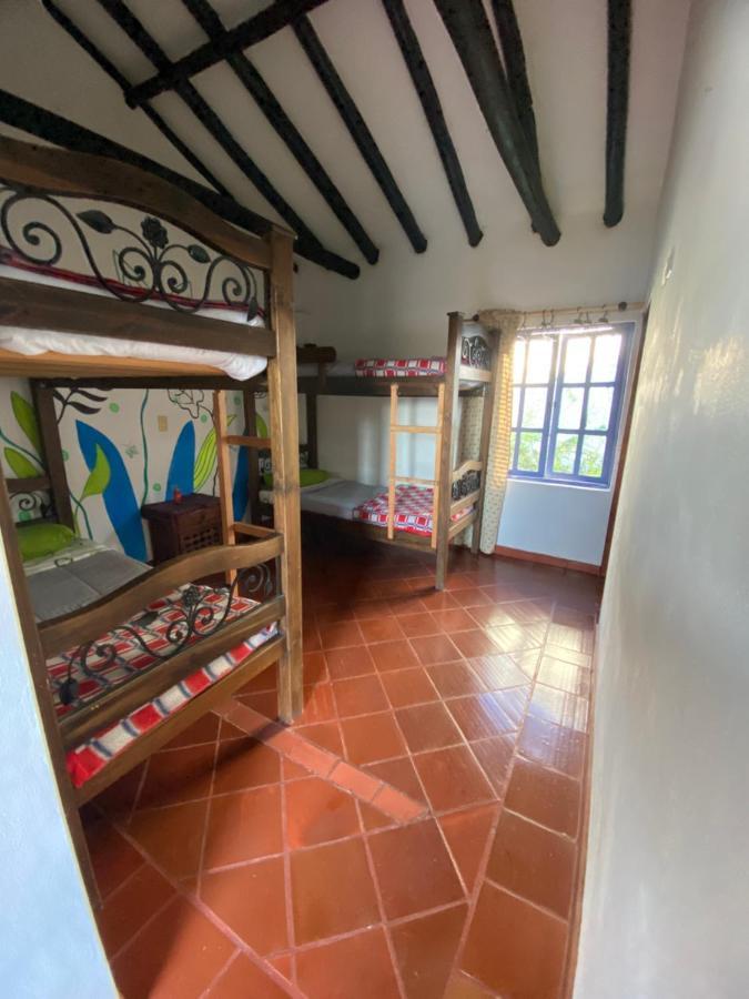 Alegria Hostel Villa de Leyva Buitenkant foto