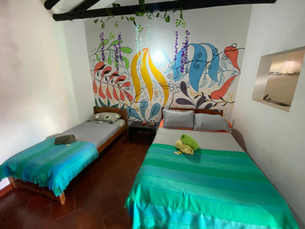 Alegria Hostel Villa de Leyva Buitenkant foto