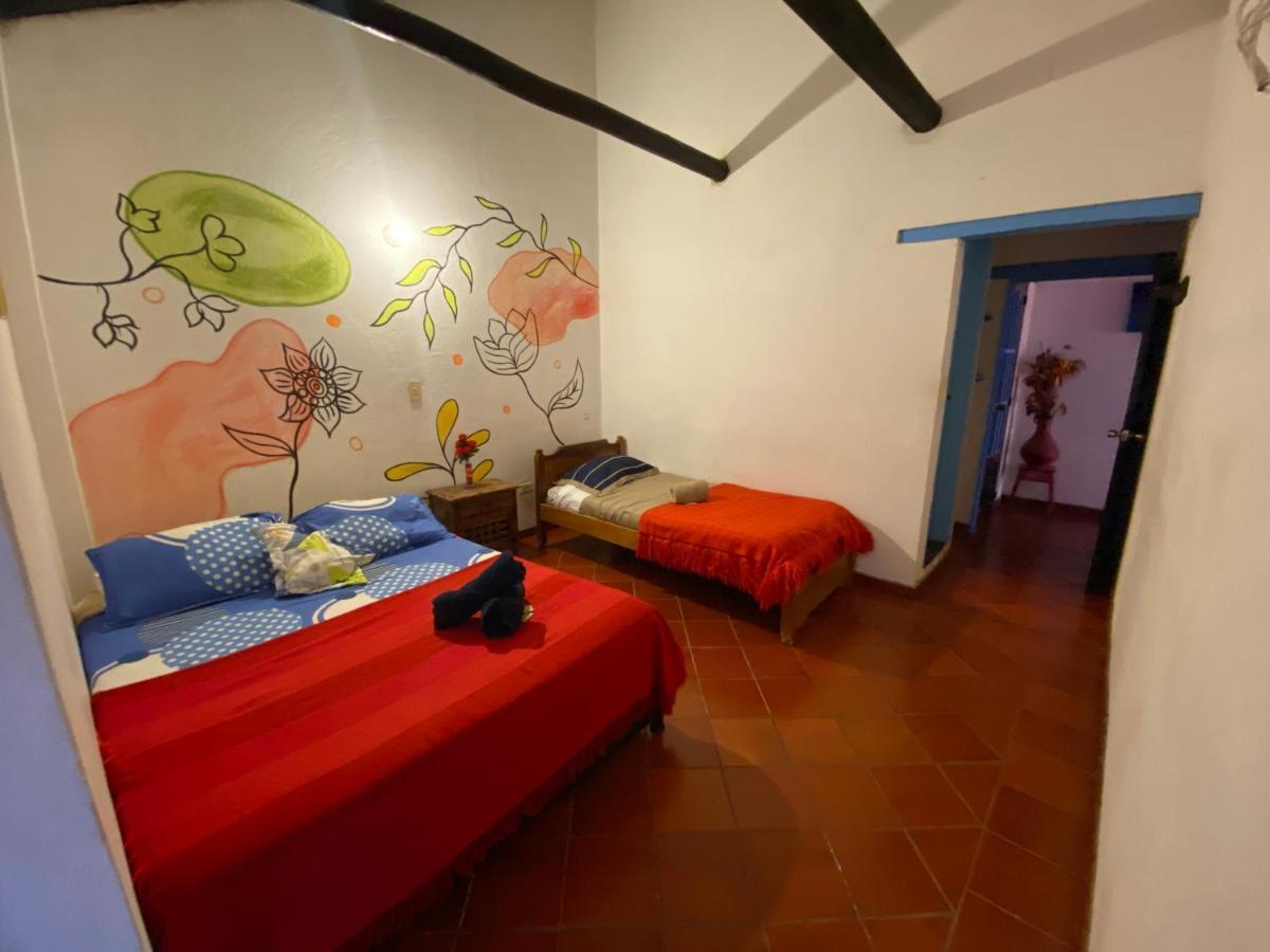 Alegria Hostel Villa de Leyva Buitenkant foto