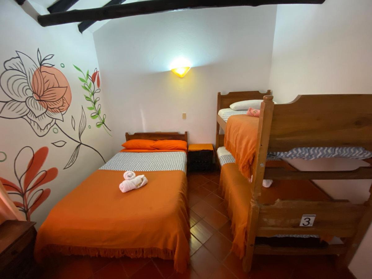 Alegria Hostel Villa de Leyva Buitenkant foto