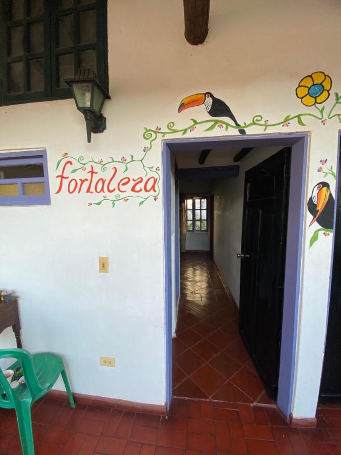 Alegria Hostel Villa de Leyva Buitenkant foto