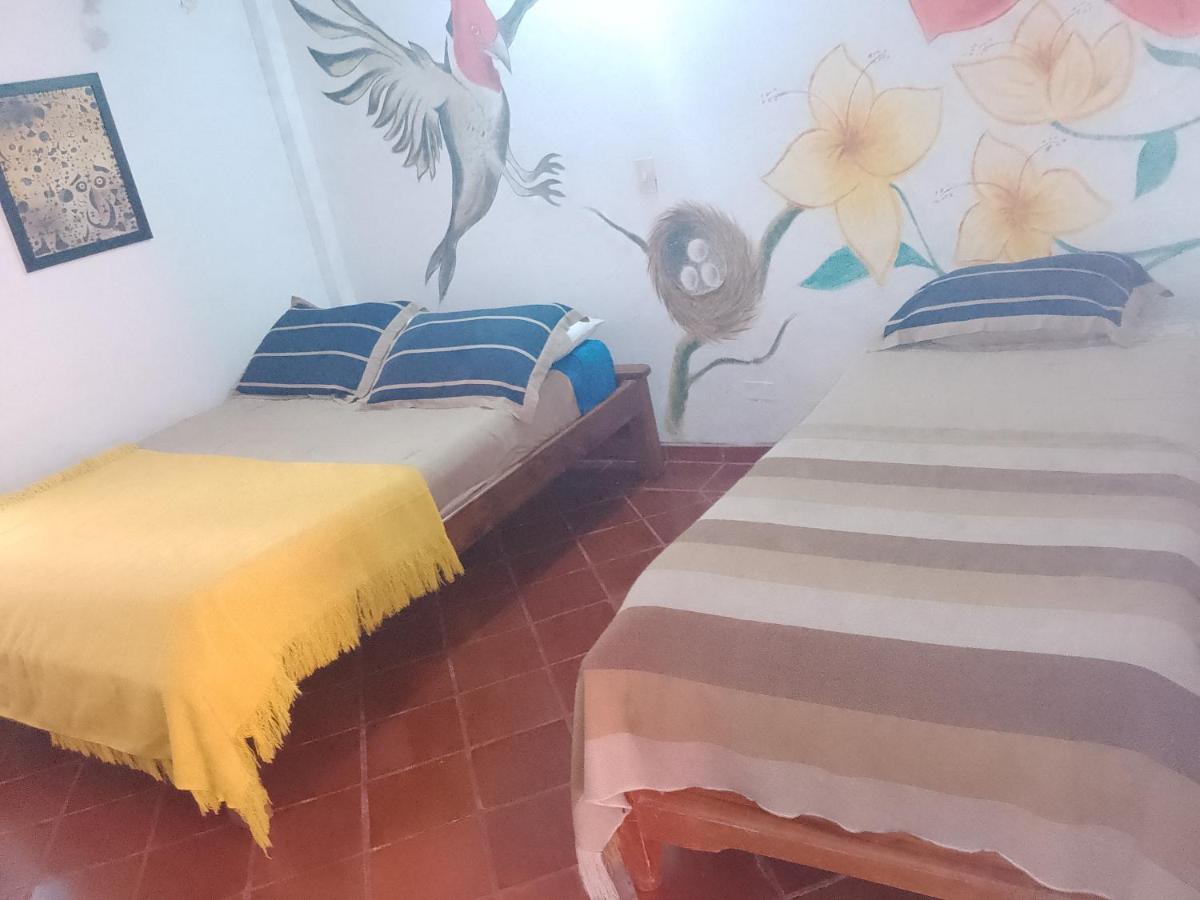 Alegria Hostel Villa de Leyva Buitenkant foto