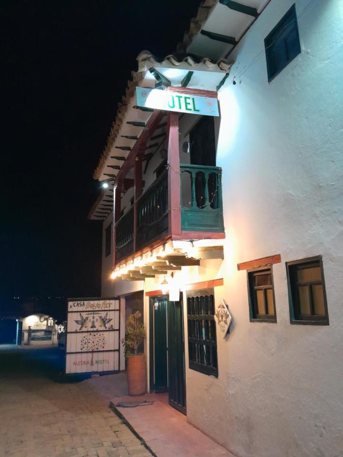 Alegria Hostel Villa de Leyva Buitenkant foto
